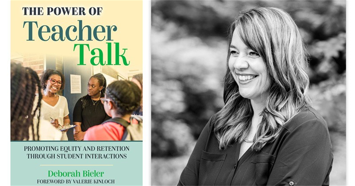 UD alumna Deborah Bieler is a faculty member in UD’s Department of English and is affiliated with the Sociocultural and Community-Based Approaches to Research and Education specialization in the School of Education. Her new book, The Power of Teacher Talk, is available through Teachers College Press. 